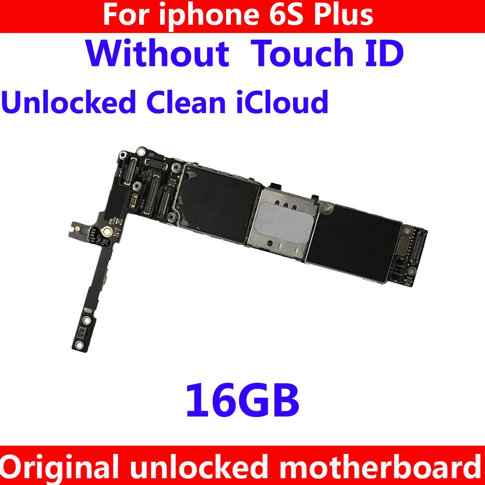Материнская плата для iphone 6 S Plus 16 ГБ 100% Хорошая рабочая материнская без touch ID