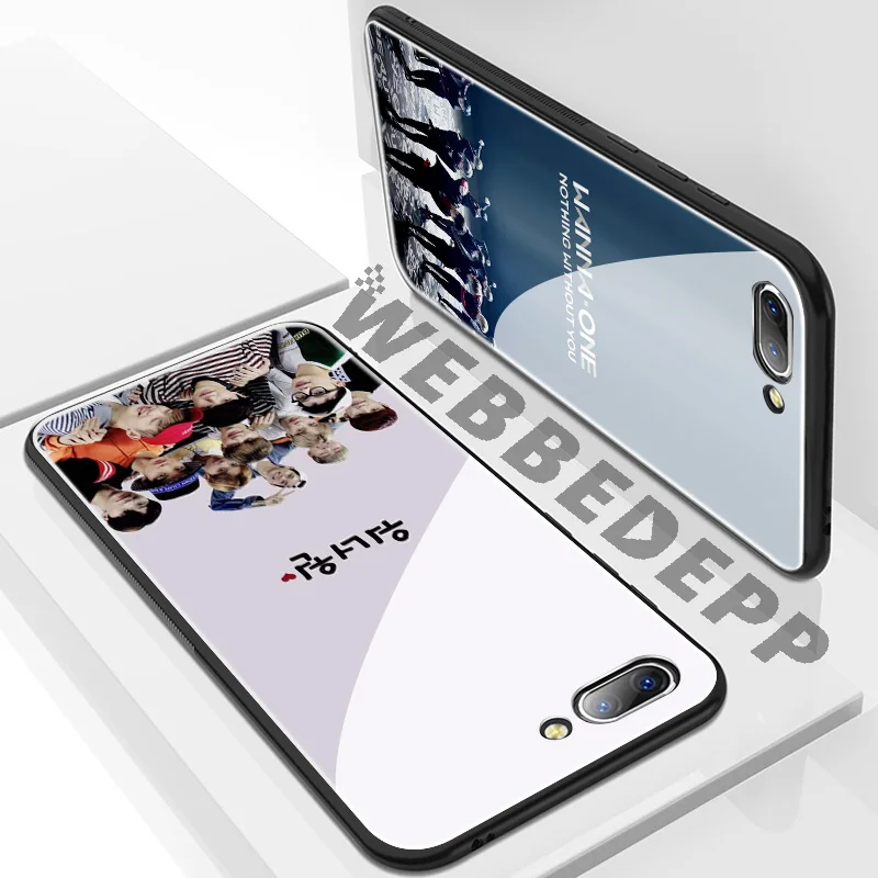 WEBBEDEPP Wanna One Music чехол из закаленного стекла для Huawei Mate 20 P20 P10 P Smart 2019 2018 и Honor 10 9 8X 7A