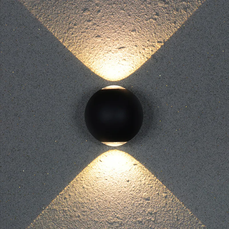 Круглые уличные Водонепроницаемые светодиодные лампы CREE IP65 12 Вт современное