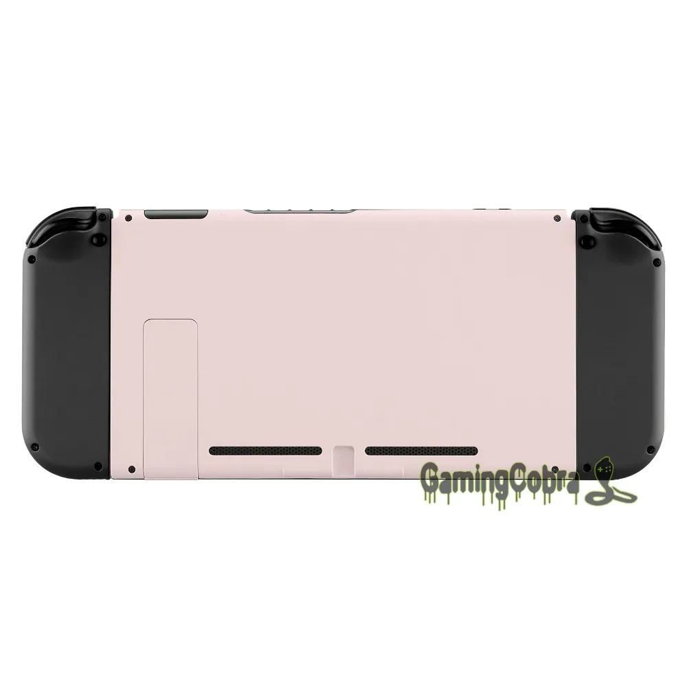 Мягкая сенсорная ручка Sakura розовая консоль задняя пластина DIY Замена корпуса чехол для nintendo Switch консоль w/подставка ZP306