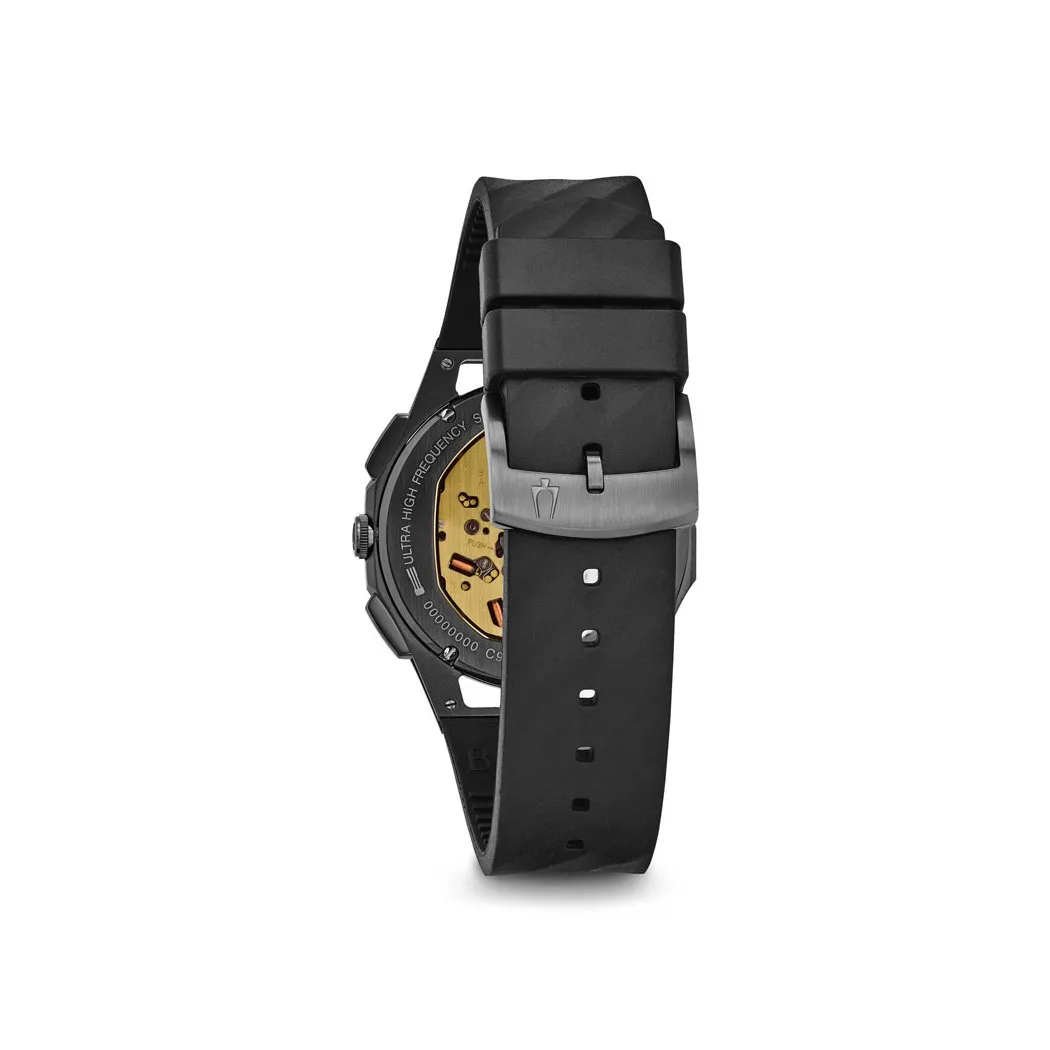 Наручные часы Bulova 98A162 мужские с кварцевым хронографом на пластиковом