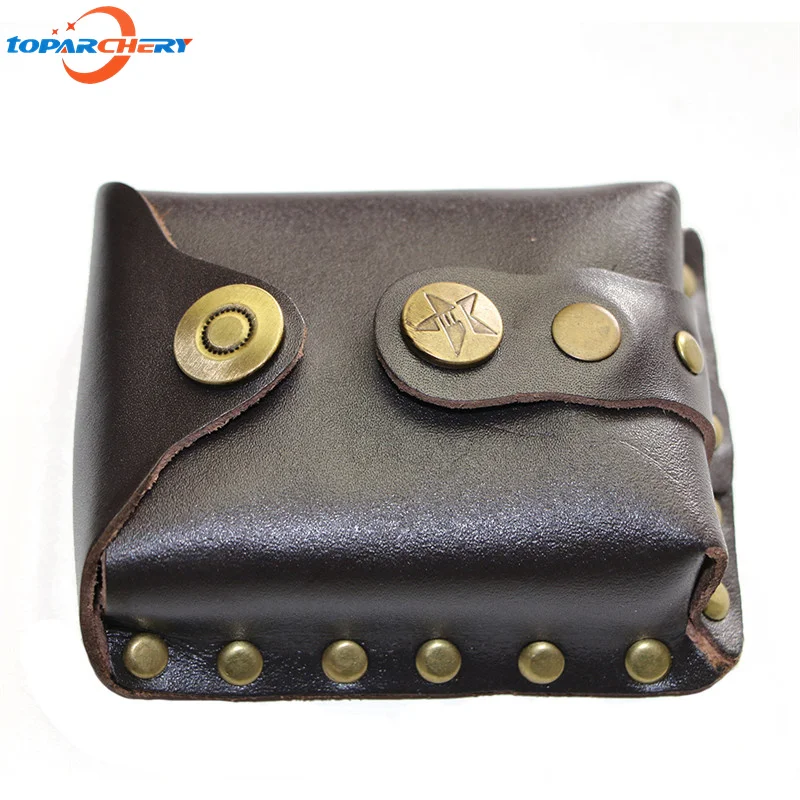 Рогатки шарики Сумки из кожи кобура для съемки слинга Охота Стрельба Интимные