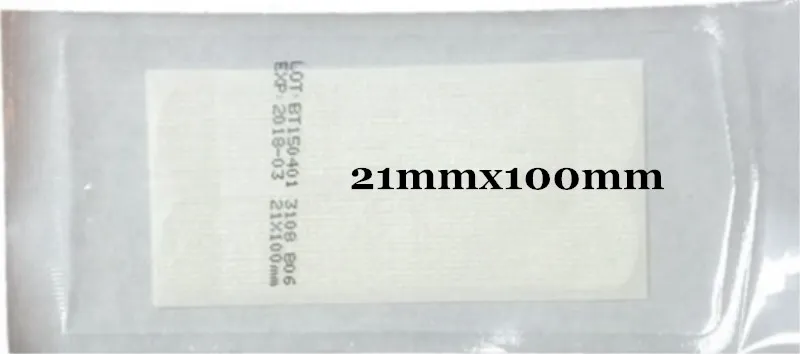 21X100mm 2 сумки, закручивающая кожу полоса, медицинская хирургическая клейкая лента, нет необходимости в шве кожи, стерильная раневая повязка, послеродовой ремонт ран - Цвет: 21X100mm