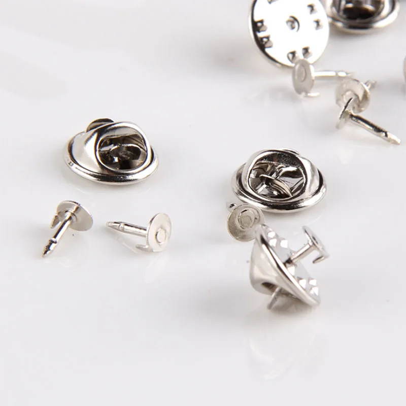 Брошь-держатель в форме бабочки с золотым и серебряным покрытием 11x4 5 мм |