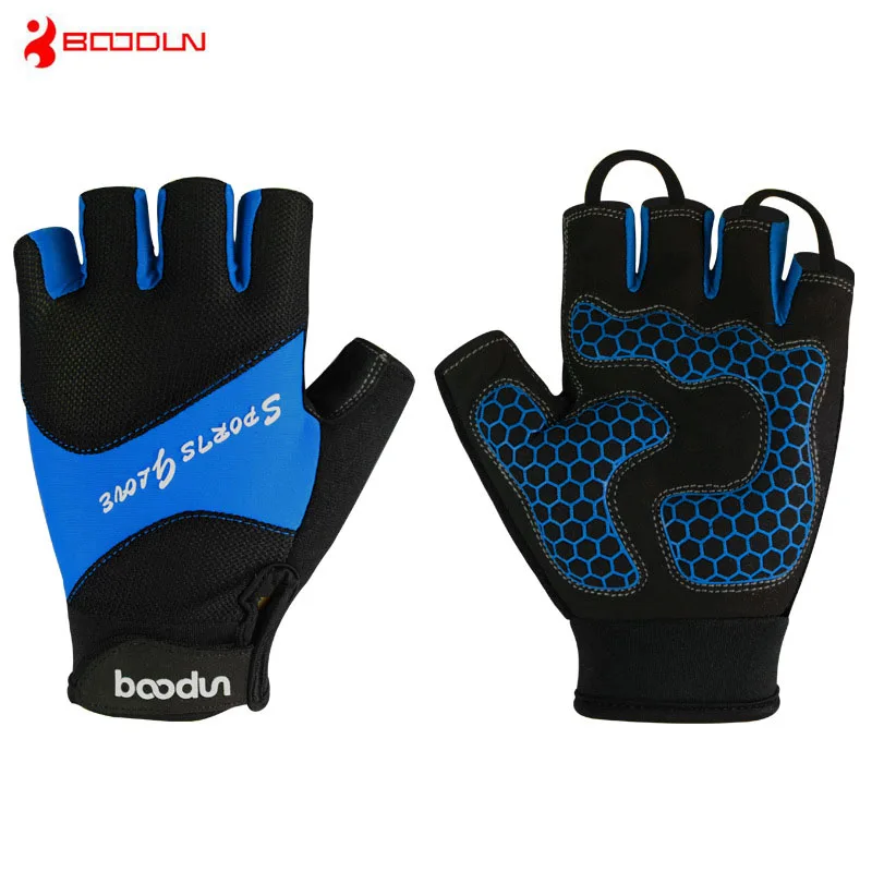 Мужские спортивные велосипедные перчатки тонкие половина пальца лайкра
