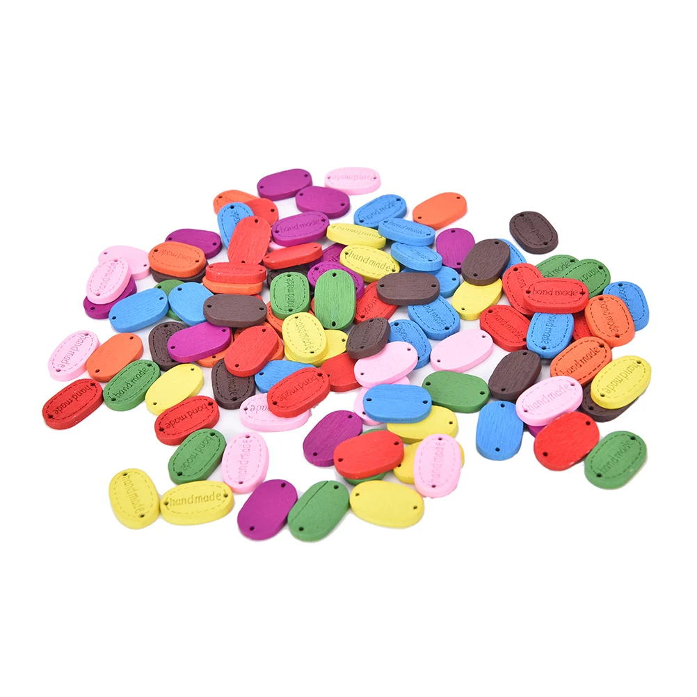 100 шт. разные коннекторы для рукоделия с двумя отверстиями | Дом и сад