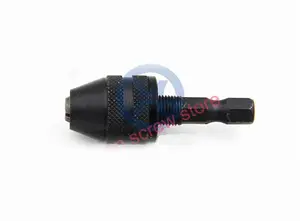 1 шт. 0,3-3,9 мм черная электрическая отвертка сверлильный патрон Серебристая и черная сверла патрон шестигранный хвостовик адаптер конвертер быстрое изменение