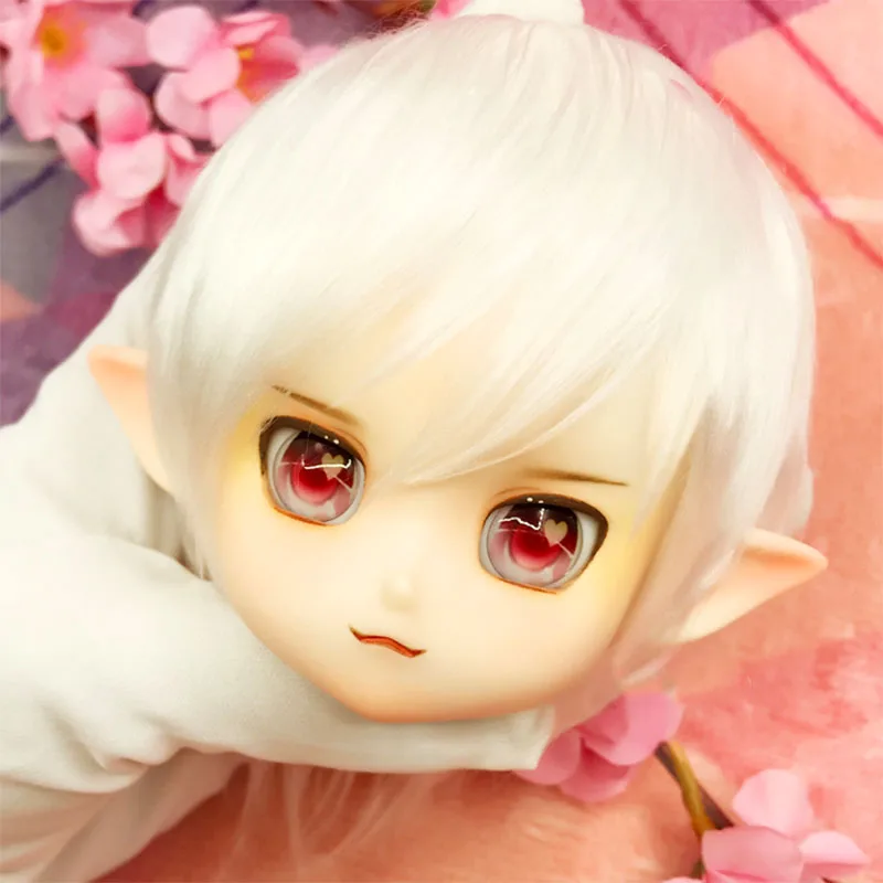 Глаза кукольные полноразмерные с металлическим эффектом 10-22 мм в форме сердца