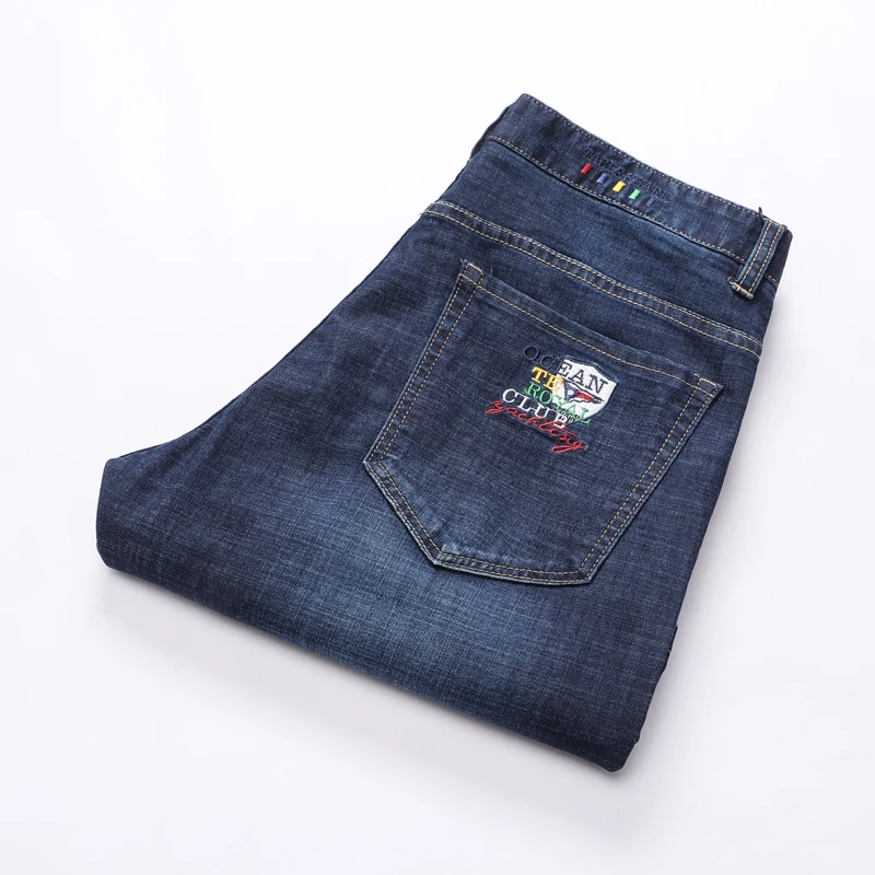 

TACE7SHARK jean men 2019 new arrival commerce comfort solid color high quality letter design various size trouser free shipping