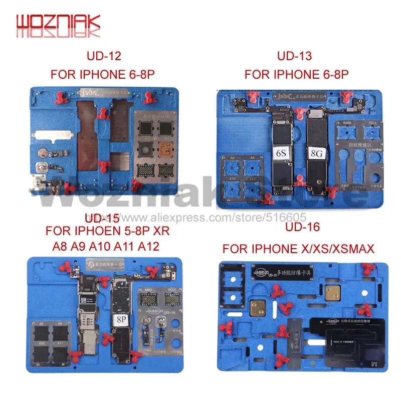 Универсальное приспособление A8 A9 A10 A11 ACPU NAND для iPhone 5 8P XS MAX основная пластина