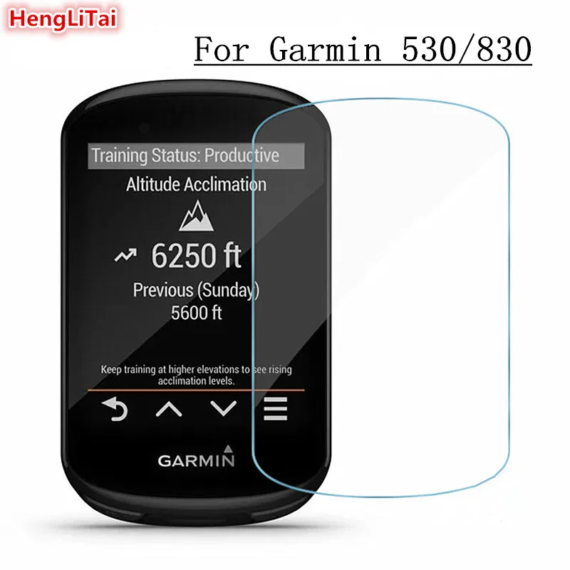 2 шт Премиум протектор экрана из закаленного стекла для Garmin Edge 530/830 Защитная