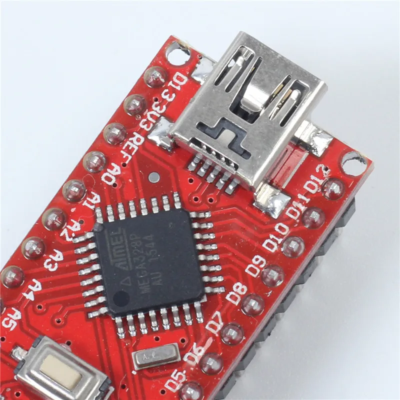 Nano V3.0 R3 контроллер доска Mini USB ИМТП Кнопка сброса CH340 совместимый для ArduinoATMEGA328P