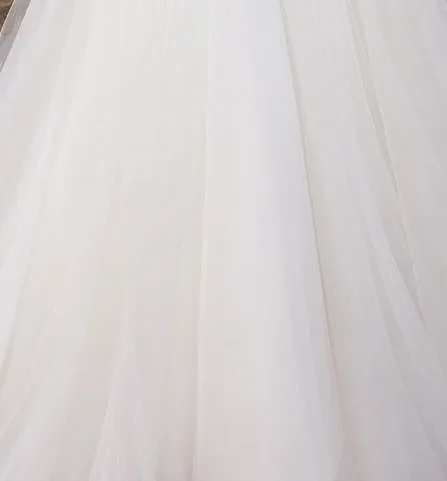 Слоновая кость Vestido de noiva, v-образный вырез, Русалка, кружевное свадебное платье, длинный рукав, платье невесты со шлейфом,, Trouwjurk - Цвет: Слоновая кость