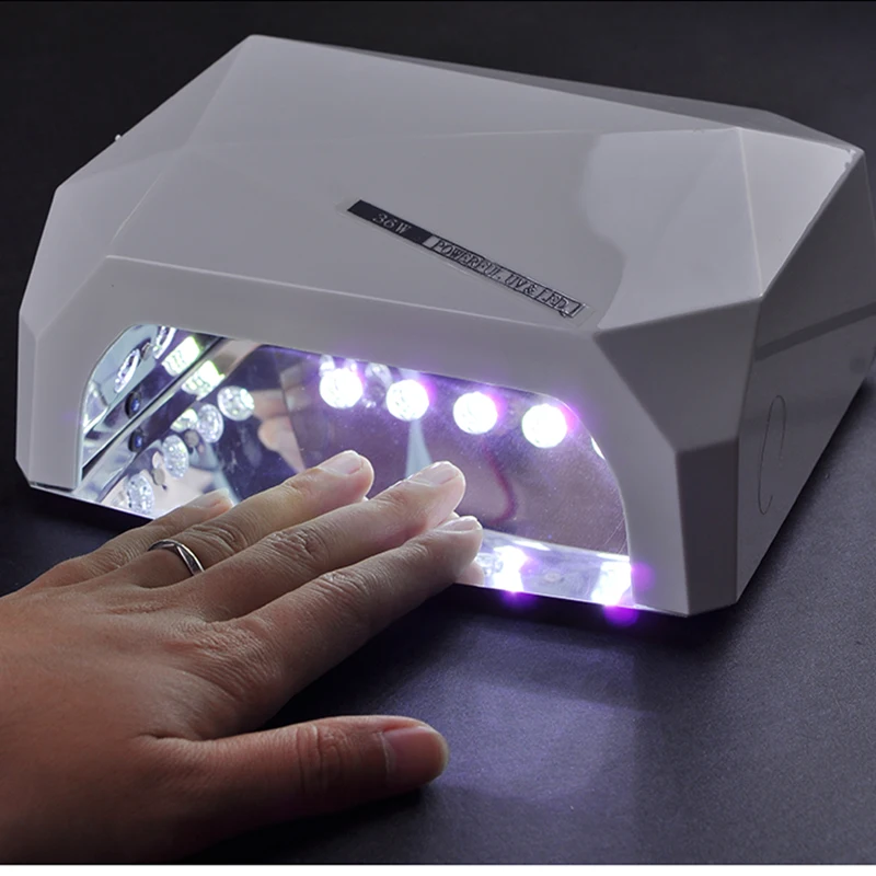 Профессиональная 36 Вт ультрафиолевая лампа светодиодный Сушилка для ногтей