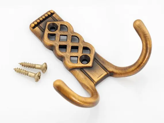 Винтаж выглядят настенные крючки/декоративный крючок для халата антикварная