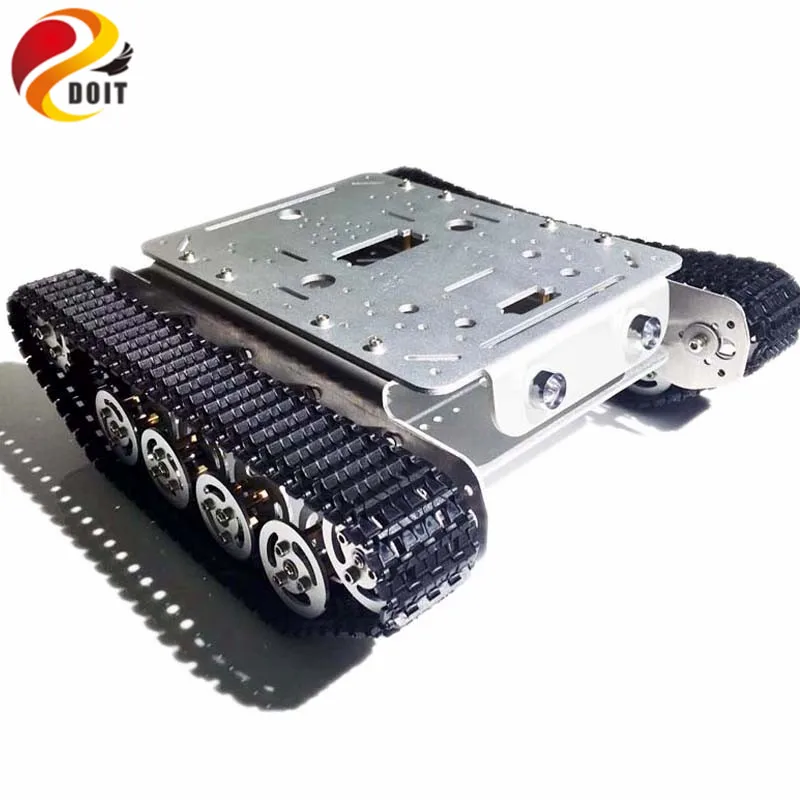 Амортизирующая TSD200 4WD металлическая гусеничная цепь с дистанционным управлением