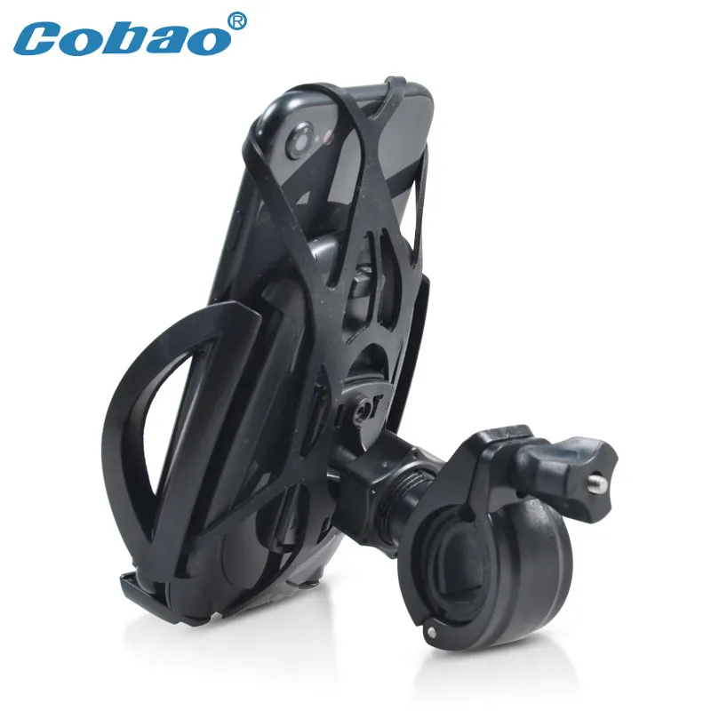 Cobao Bicycle Phone Holder Handlebar Bike 360 Adjustable Motorcycle For iPhone Samsung Huawei Xiaomi | Мобильные телефоны и