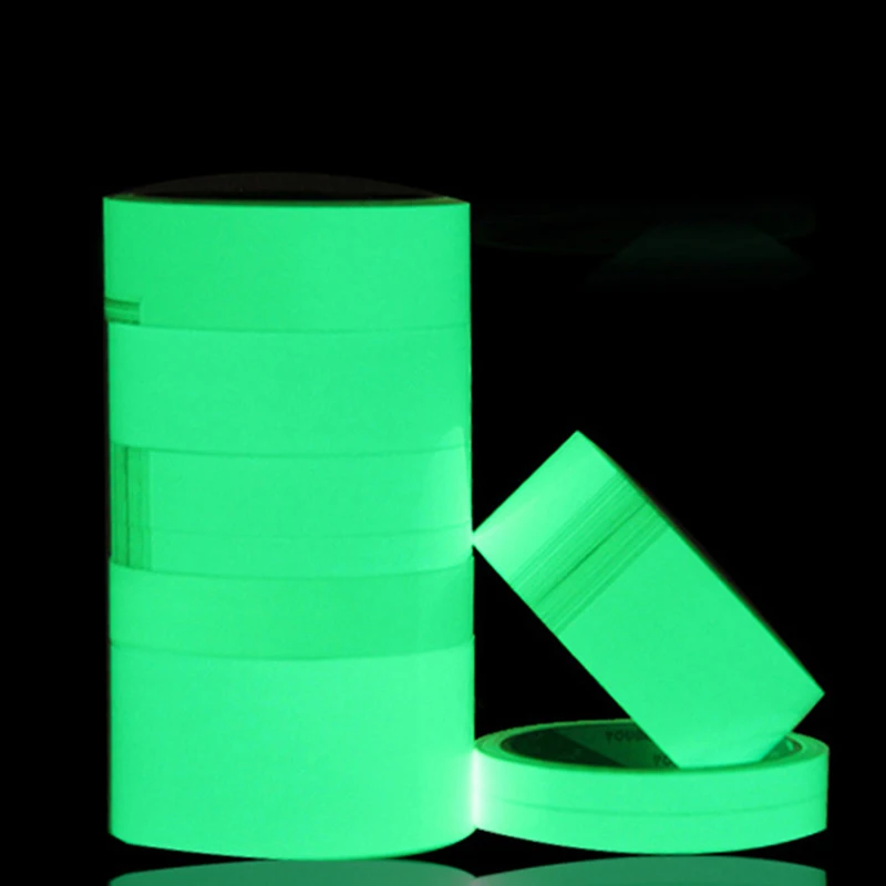 Светящаяся лента 10 м светится в темноте безопасное сценическое украшение для