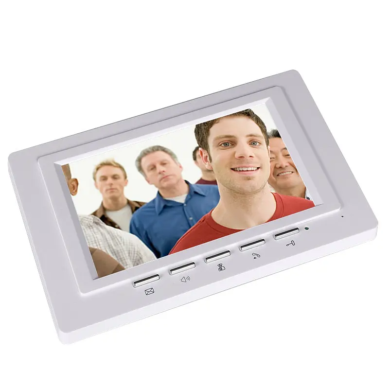 7 &quotkleur Video Deurtelefoon Intercom Deur Deurintercom IR Nachtzicht Camera Deurbel Kit voor Appartement | Безопасность и