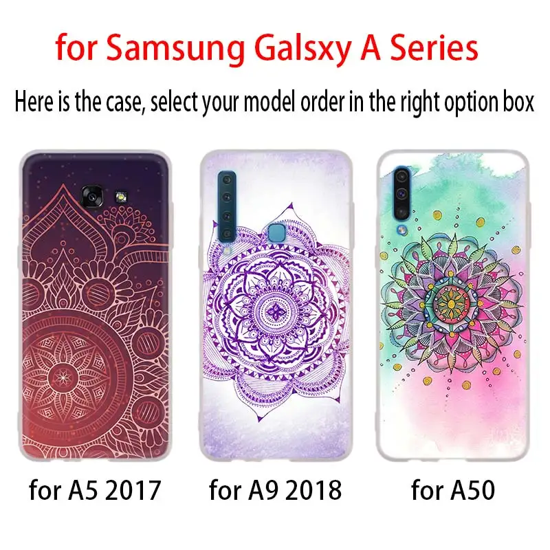 Цветочный Пейсли Мандала хенна чехол для Samsung Галактики