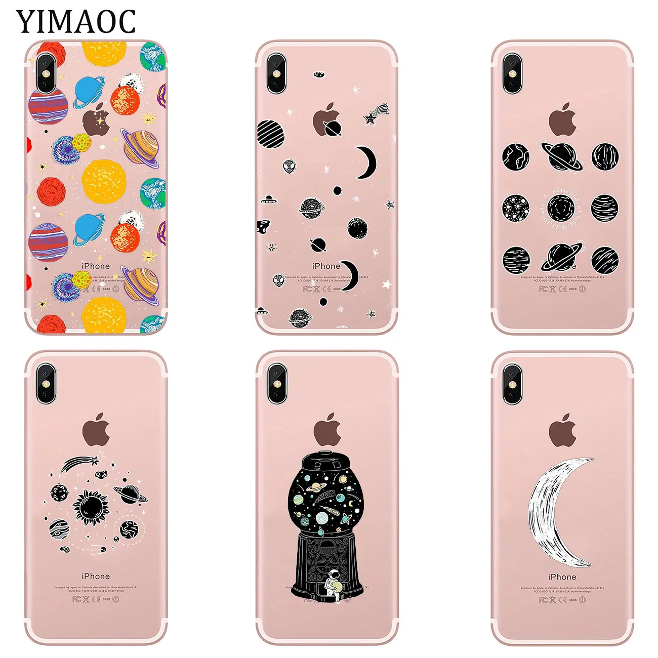 Мягкий силиконовый чехол для iPhone XR X XS 11 Pro Max 5 5S SE 6 6S 7 8 Plus 10 | Мобильные телефоны и