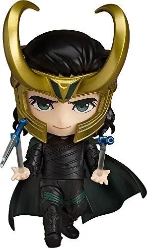 Nendoroid Мстители Бесконечность войны Железный человек Mark 50 Локи Капитан Америка фигурка - Цвет: loose