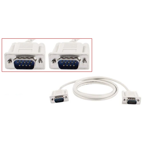 Высокое качество 1 4 м RS232 DB9 9 Pin типа папа к VGA видео 15 контактный разъем кабель