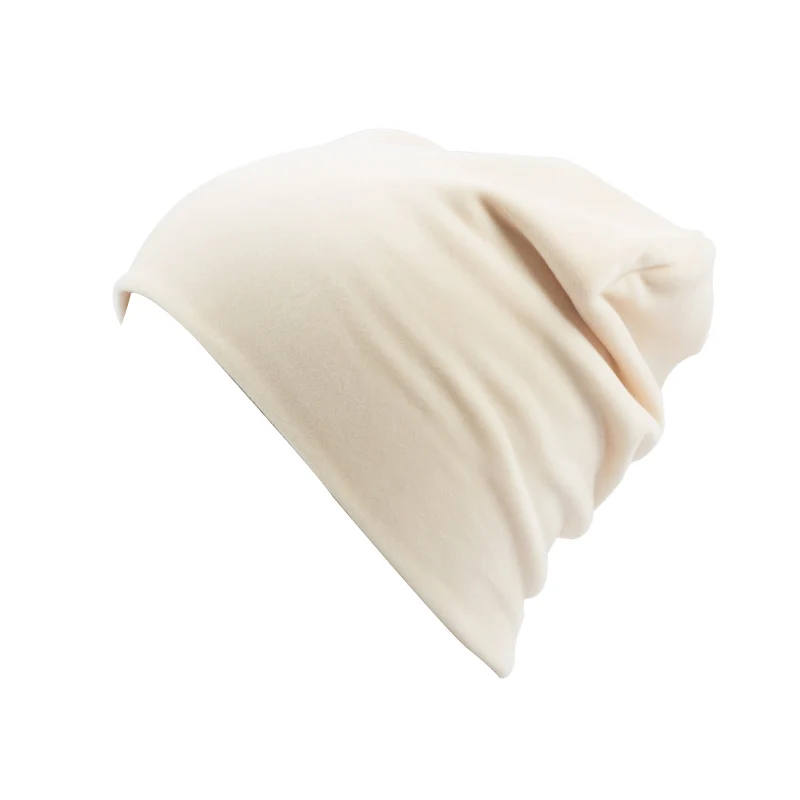 Beige Женская велюровая шапка бини, повседневная, полиэстер, Skullies Beanies, для женщин, зимняя, бархатная, плотная, Балаклава, капот, Sapka GS034C-1 - Цвет: Beige