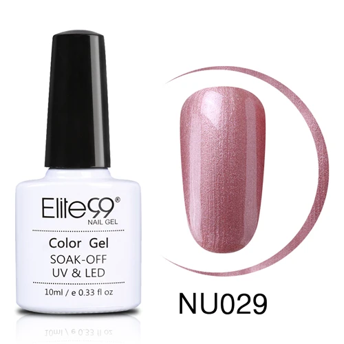 NU029 Elite99 Гель-лак УФ светодиодный телесный цвет серия УФ гель основа верхнее покрытие УФ лампа дизайн ногтей Горячая лак для ногтей - Цвет: NU029