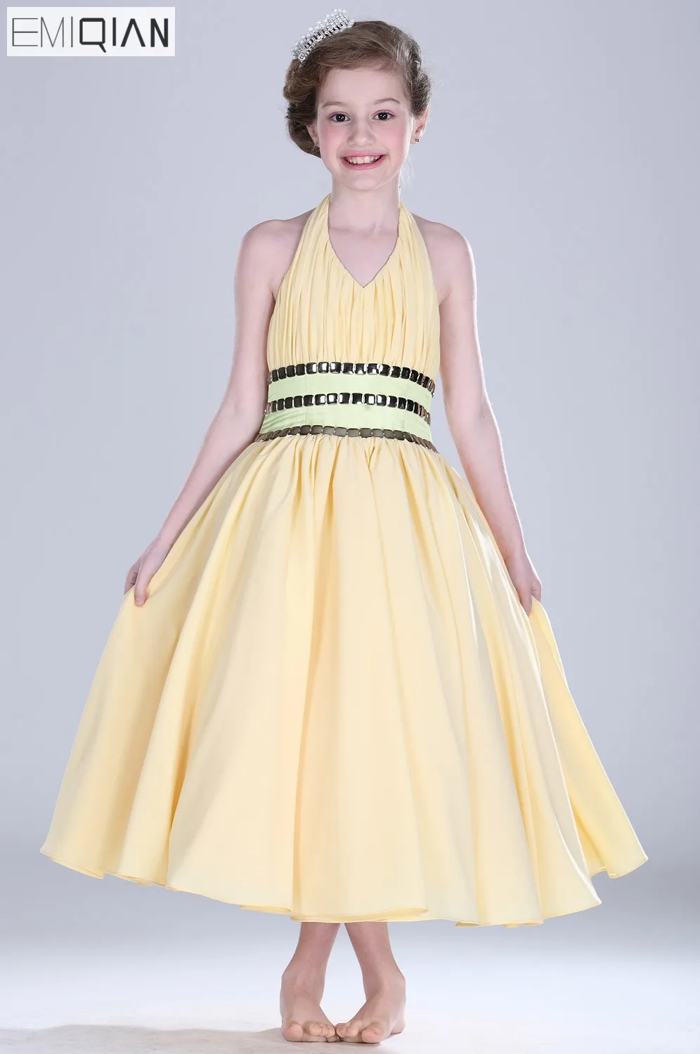 Бесплатная доставка Новое поступление Милое ТРАПЕЦИЕВИДНОЕ шифоновое платье