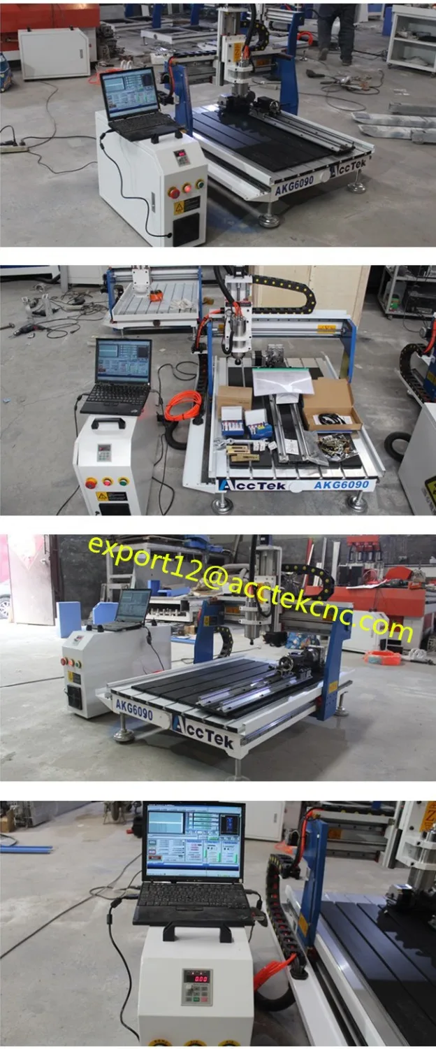 Новая модель! фрезы чпу машина 4 оси cnc router гравер 6090 фрезерный станок с комплект |
