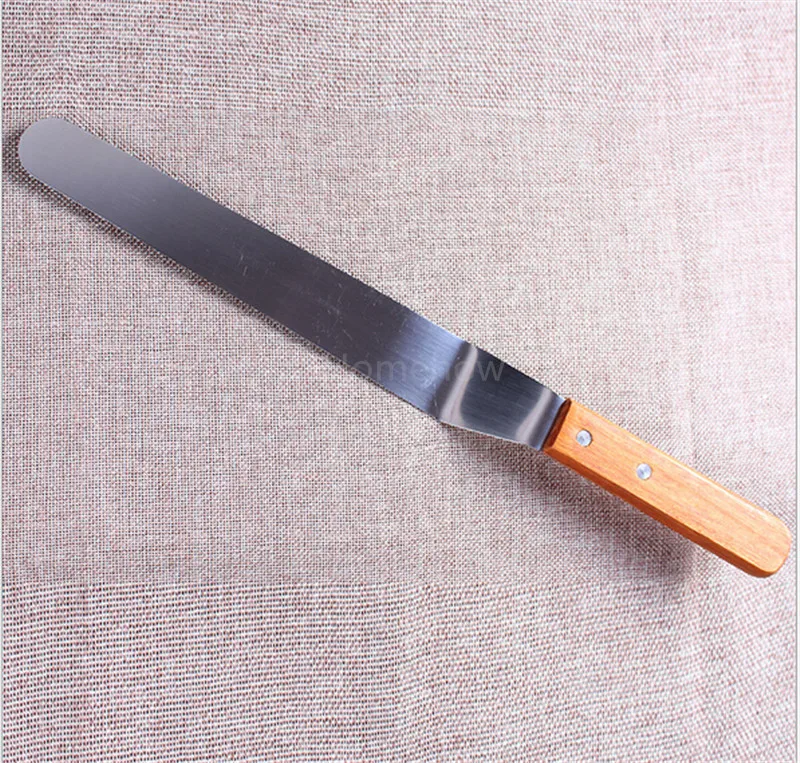 1 шт./лот 8 дюймовые шпатели из нержавеющей стали для торта кремовый Гладкий