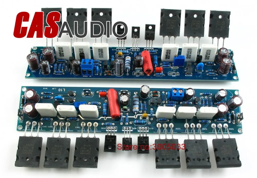 2 канальный усилитель мощности L10 готовая плата транзисторная aeas C5200|amp board|amplifier