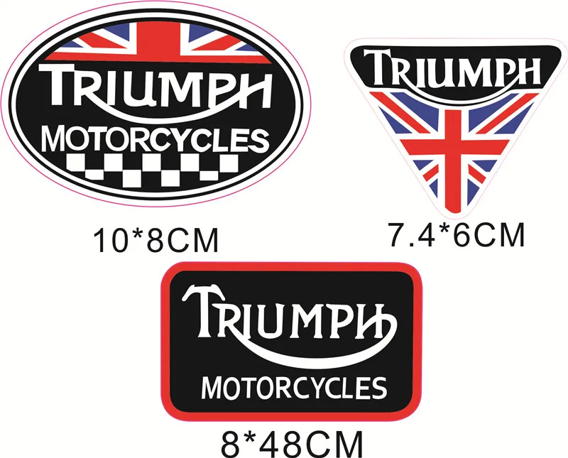 Цельный шлем «Триумф» moto rcycle moto bike водостойкая наклейка M18