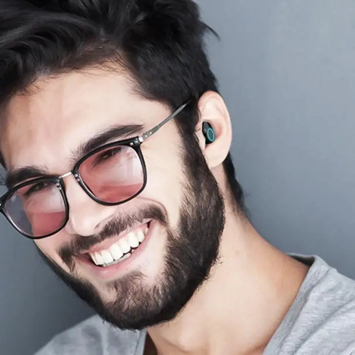 Беспроводные Bluetooth наушники 5 0 Спортивная гарнитура водонепроницаемая и
