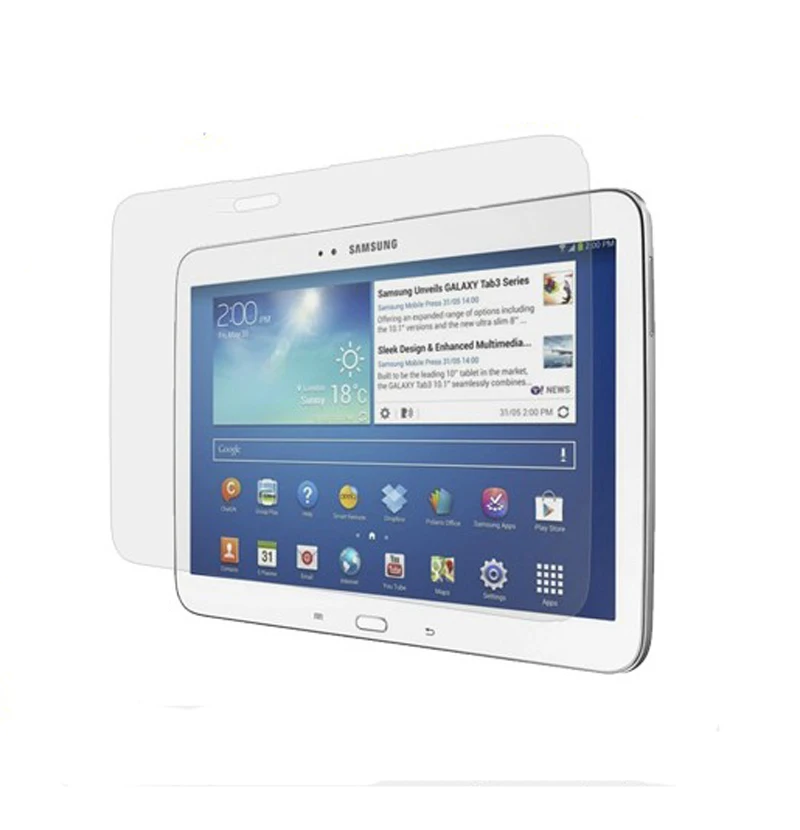 2pcs Matte Anti-Glare Screen Protector Films Matted Protective Film Guards For Samsung Galaxy Tab 3 Tab3 10.1 P5200 P5210 10.1&quot |