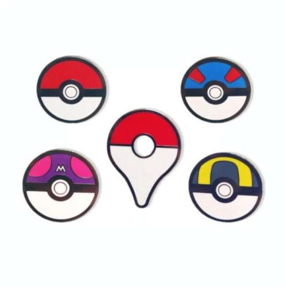 Карманный монстр Покемон 5 шт. игра GO Pokeball ultraall Masterball Kanto металлический значок Косплей коллекция шпильки+ коробка подарок для взрослых и детей