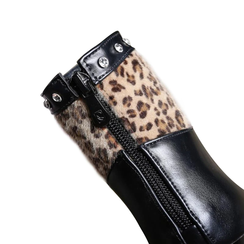 ZALAVOR/женские брендовые сапоги до середины икры на тонком высоком каблуке женские