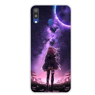 Чехол s для samsung Galaxy M20, чехол s с мультяшным рисунком, прозрачный, мягкий силиконовый чехол, чехол для Galaxy M 20 SM-M205F, оболочка, Fundas - Цвет: A3