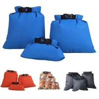 1.5L 2.5L 3.5L 3PCS/1set Ultralight Drifting Boating Kayaking Swimming Waterproof Dry Bag Camping Rafting Folding Storage Bag