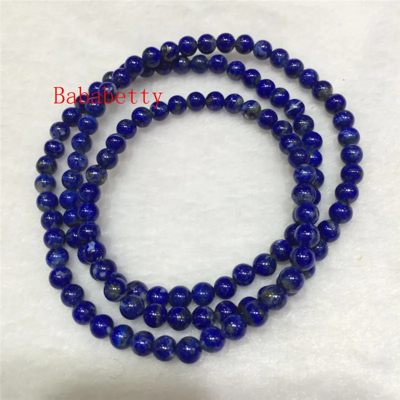 Natural Blue Stone Hand Knit Bracelet 3rings-4-5MM Pretty | Украшения и аксессуары