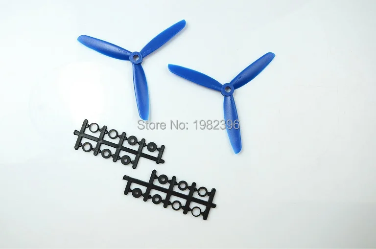Нейлоновый Пропеллер CW CCW 4 пары 5030 5*3 3 лезвия для квадрокоптера RC 250 F330|propel|propell
