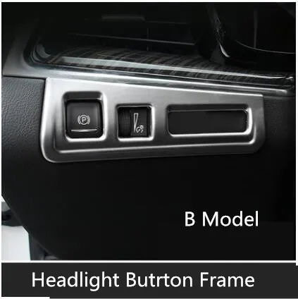 

ABS Decorated Headlight Button Frame For Cadillac XT5 Z2EA1363