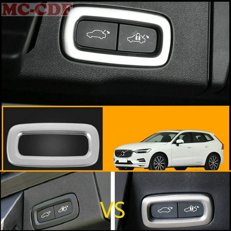 Автомобильный Стайлинг для volvo xc60 2018 из нержавеющей стали авто багаж