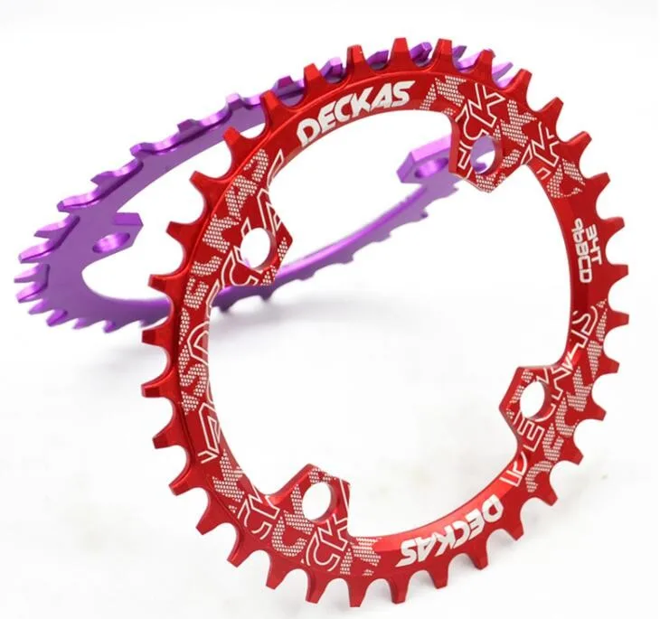 Deckas 96 BCD овальная Звездочка 32/34/36/38 T для Shimano M7000/8000 узкий и широкий MTB велосипедная цепь, для велосипеда рукоятка колеса