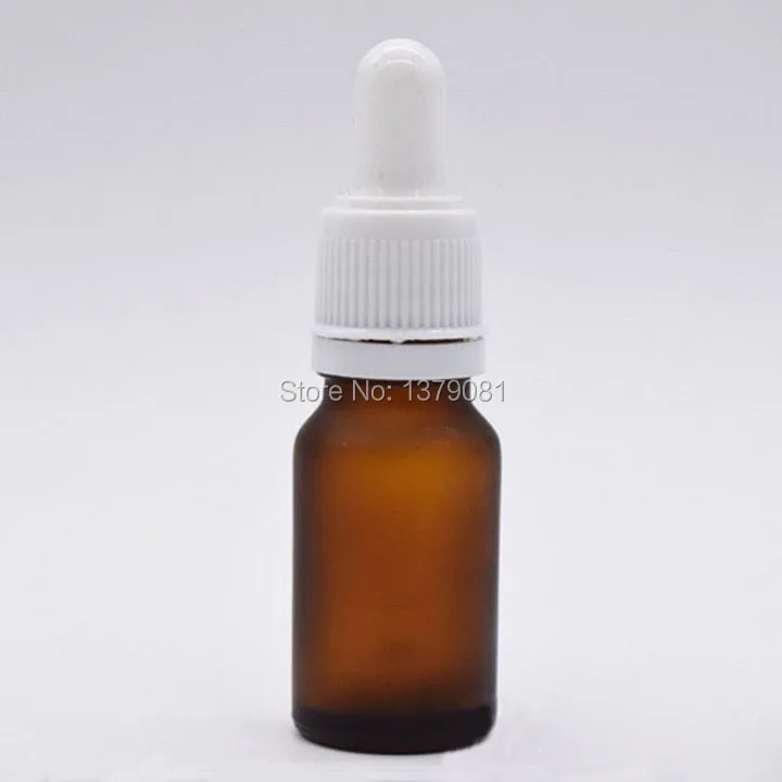30 шт. 10 мл матового янтаря Стекло бутылки с флакон капельница для защиты от