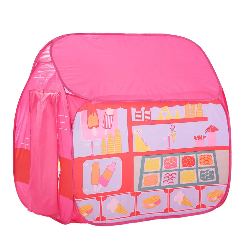 Игровая палатка для детей полиэстер уличные игрушки складной игровой домик