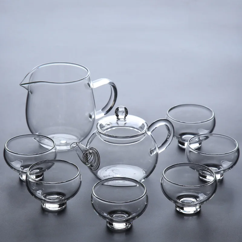 Style A Чайные наборы TANGPIN из термостойкого стекла чайники gaiwan чайные наборы кунг-фу - Цвет: Style A