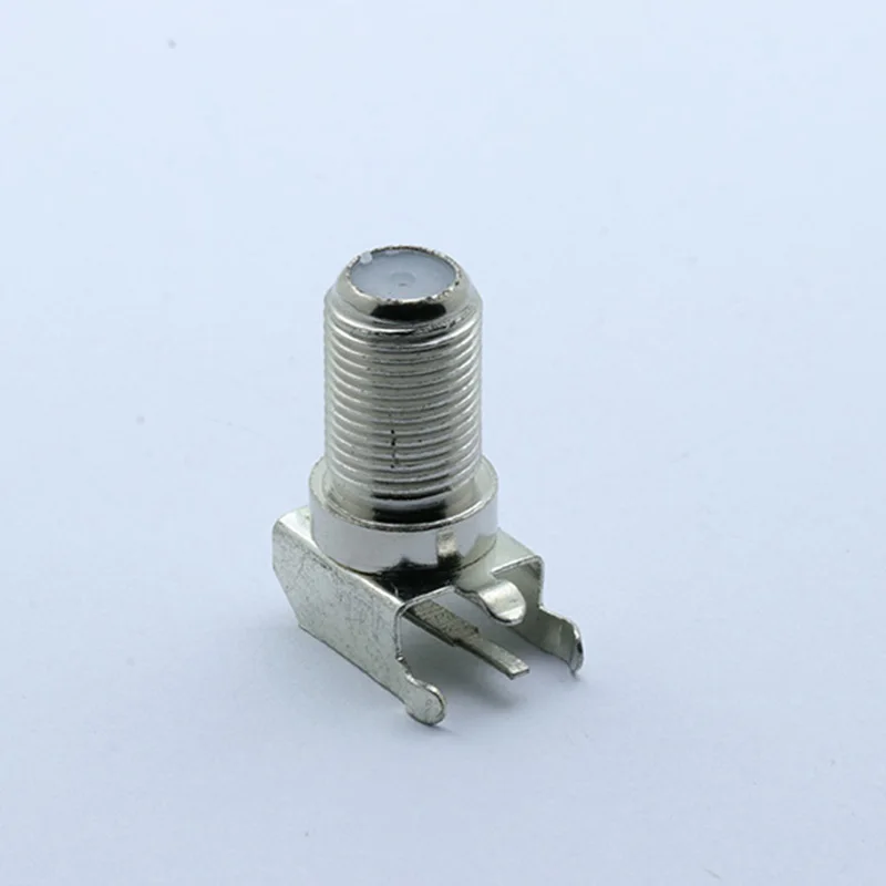 1 шт. на печатной плате Правый Угол Гнездо F разъем Женский правый угол крепление