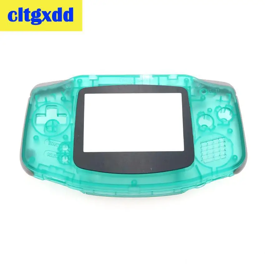 Cltgxdd полный запасной Корпус Корпуса для nintendo Game Boy GBA прозрачный синий корпус игровой консоли